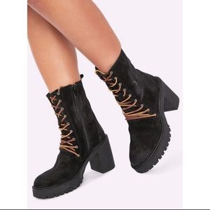 Free People Dylan Lace Up Boot~ NIB!